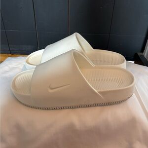 Nike Ivory Slide Sandals